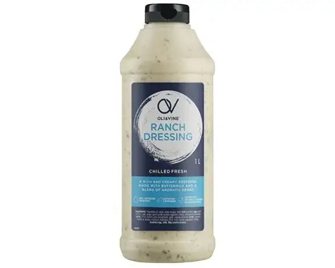 Ranch Dressing 1kg Squeeze Bottle  (OLI & VINE)