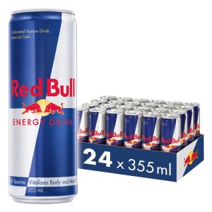 Red Bull Energy Drink 24 x 355ml CAN Unit Price includes Cont Levy (RED BULL)