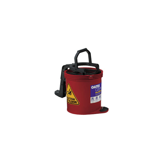Bucket Duraclean Mark II Red - All Plastic