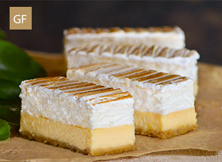 Lemon Meringue Slice 16 x 85g Gluten Free (GF)
