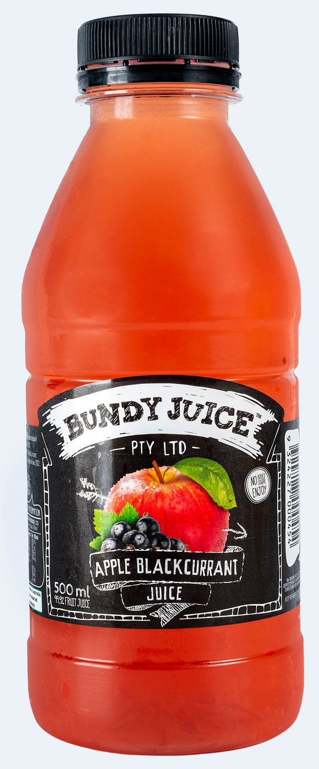Fresh Apple Blackcurrant Juice 500ml - Chilled
