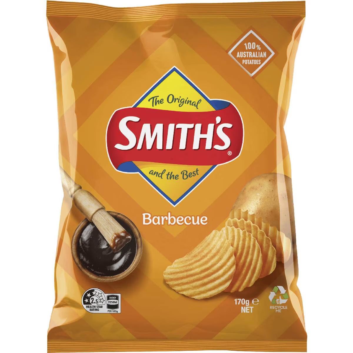 170g Crinkle BBQ RRP $6.40