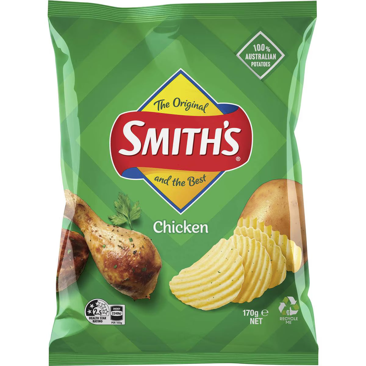 170g Crinkle Chicken RRP $6.40