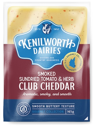 Smoked Sundried Tomato & Herb Cheese 165g - ORDER IN LINE