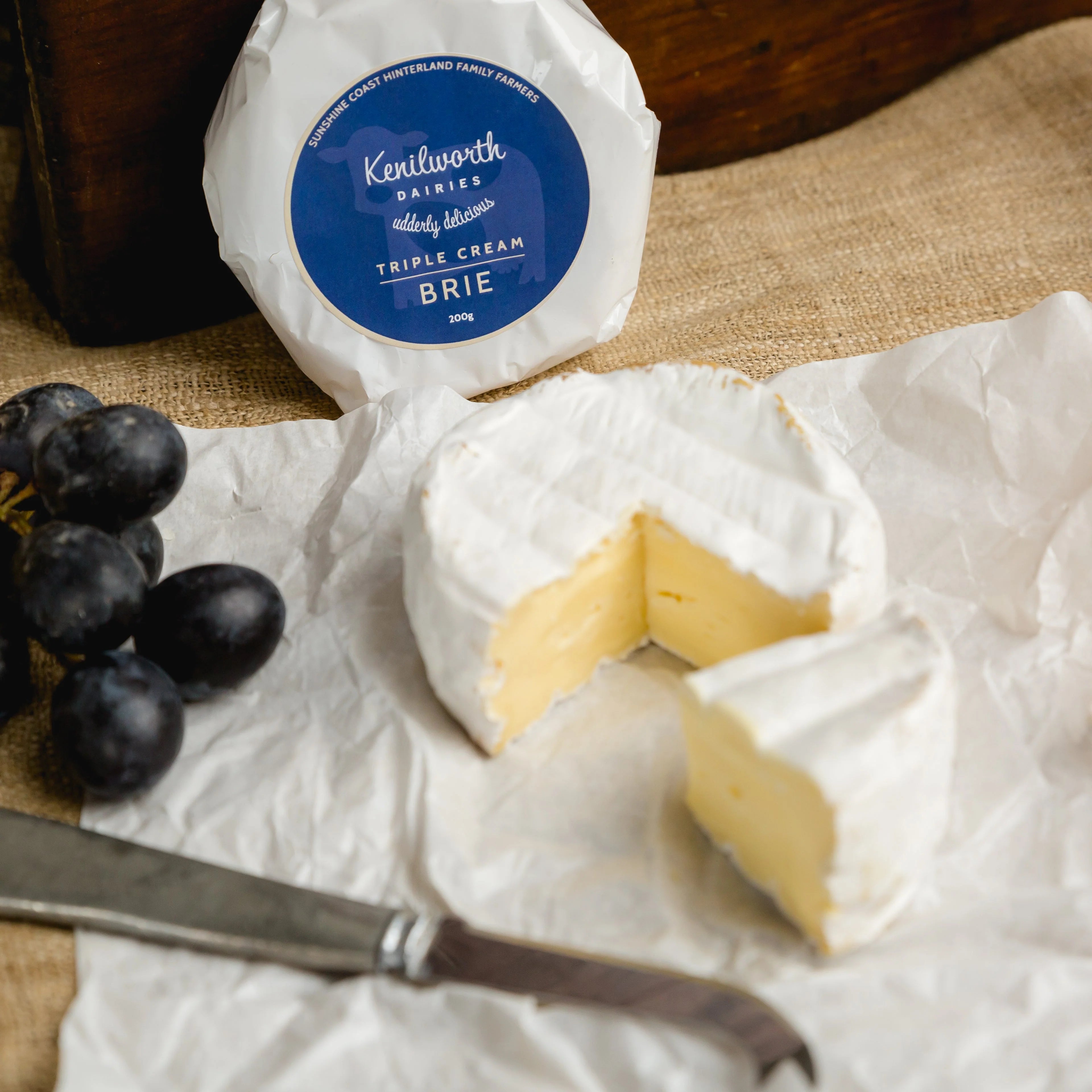 Triple Cream Brie 200g  (KENILWORTH)