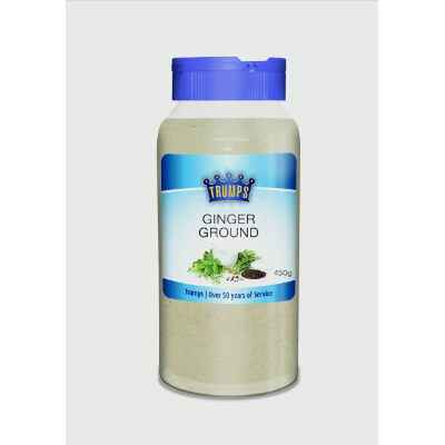 Ginger Ground 450g Canister - Vegan Origin - Imported Packed in Australia