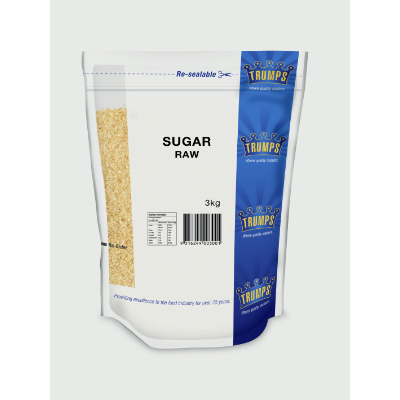 Raw Sugar 3kg - Vegan Origin - Product of Australia