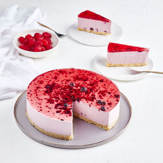 Wildberry Cheesecake 2.2kg Pre Cut 14 Portions