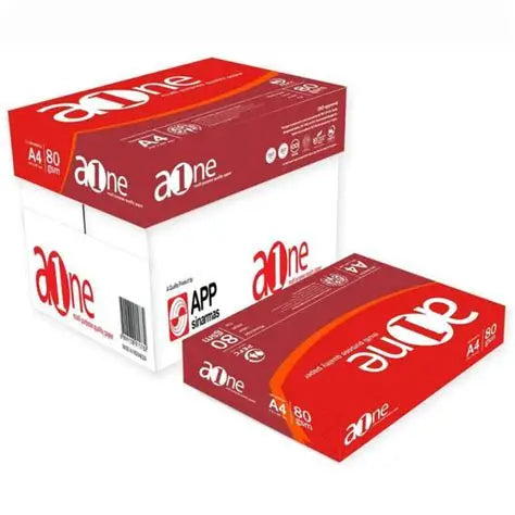 A4 Copy Paper 80gsm White - Wrapped 5 x 250/Ream 210mm X 297mm - 100% PEFC CERTIFIED ()