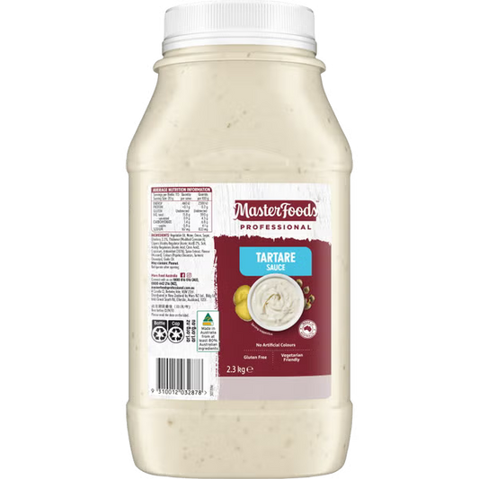 Tartare Sauce 2.3kg - Gluten Free Vegan Halal
