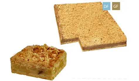 Apple Crumble Tray 1.6kg Gluten & Dairy Free Uncut 16 - 20 Portions