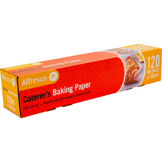 Baking Paper Roll 40cm x 120m Premium Non-Sticking Baking & Cooking Paper
