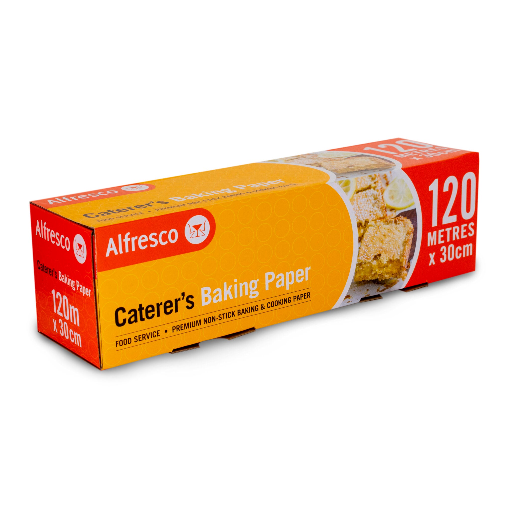 Baking Paper Roll 30cm x 120m Premium Non-Sticking Baking & Cooking Paper