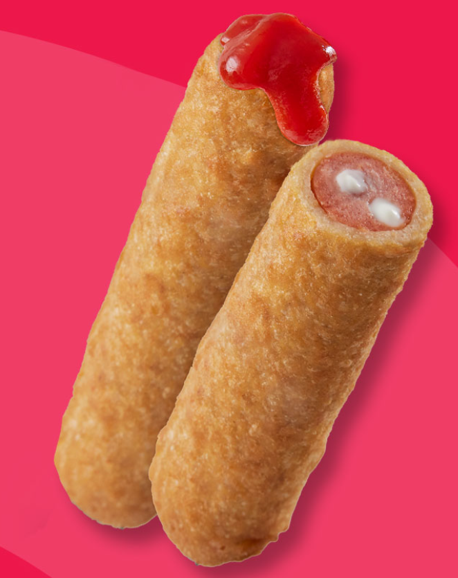 Cheese & Bacon Sausage Battered 4kg - 33 x 122g