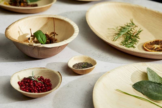Palm Leaf Eco Bowl 120mm x 25s