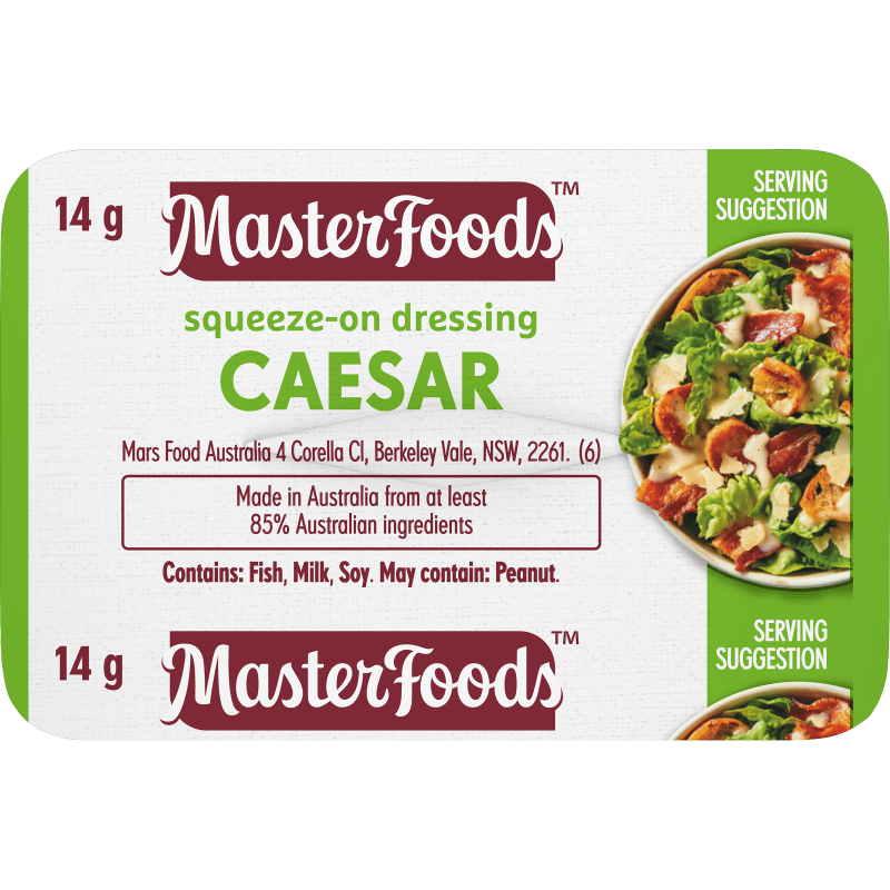 Caesar Salad P/c Sqz 100s - Halal