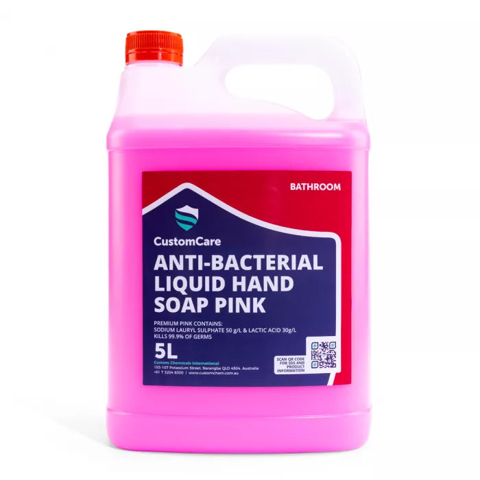 Hand Soap Antibacterial Pink 5Lt