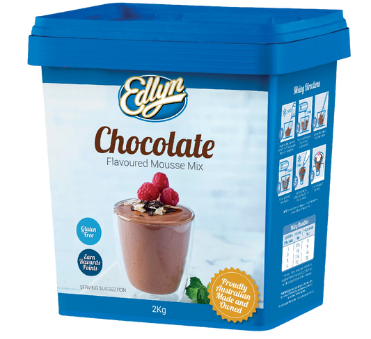 Chocolate Mousse Mix 2kg - Gluten Free Halal Kosher