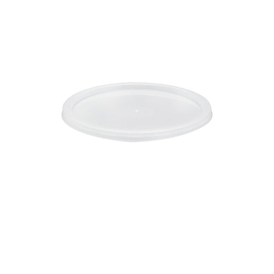 Lids Round Fit C8-C30 Containers 50s Plastic
