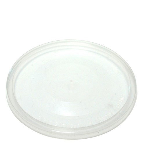 Lids Round Fit 250-850ml Clear Container 50s Microwavable (CAPRI)
