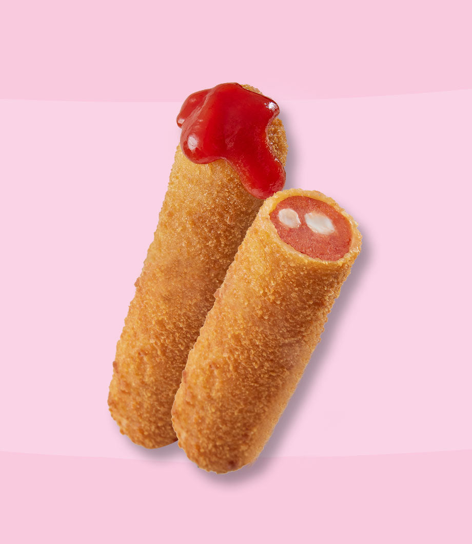 Cheese & Bacon Sausage Crumbed 4kg - 40 x 100g  (KEPPEL)