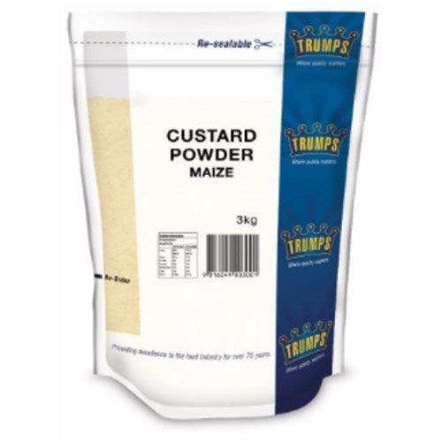 Custard Powder Maize 3kg - Vegan Origin - Imported Packed in Australia
