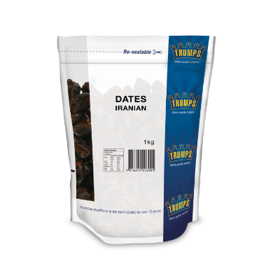 Dates Pitted 1kg - Vegan Origin - Packed in Australia Product of Iran