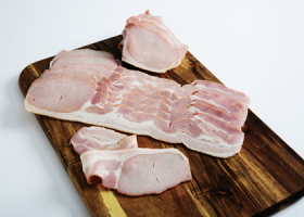 Bacon Rashers Rindless 5kg - Gluten Free