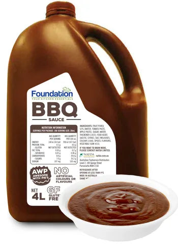 BBQ Sauce 4Lt - Gluten Free
