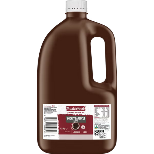 Smoky BBQ Sauce 4.5Kg - Gluten Free Vegan