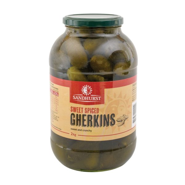 Gherkins Whole Sweet Spiced 2.2kg PET