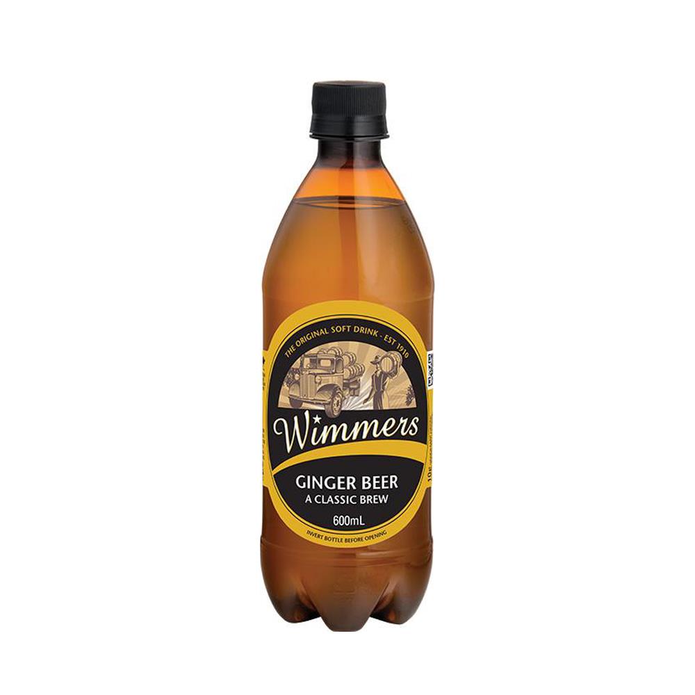 Ginger Beer 15 x 600ml Plastic Unit Price includes Cont Levy (WIMMERS)