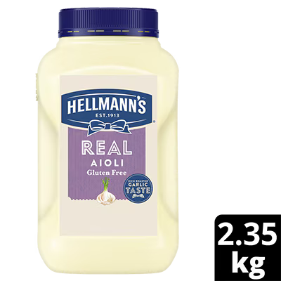 Real Aioli Garlic Mayonnaise 2.3kg - Gluten Free