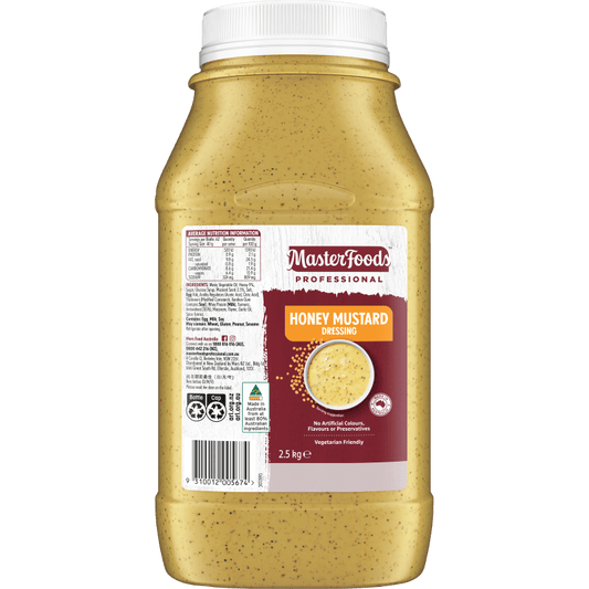 Honey Mustard Dressing 2.5kg - Halal