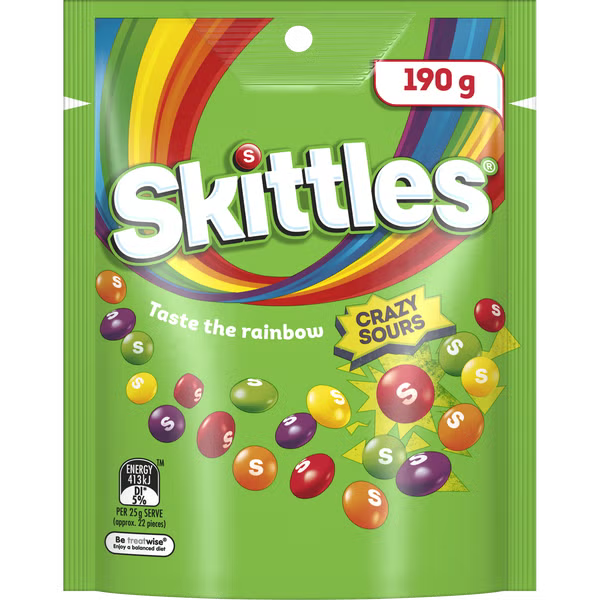 Sour Bag 190g Hang Pack