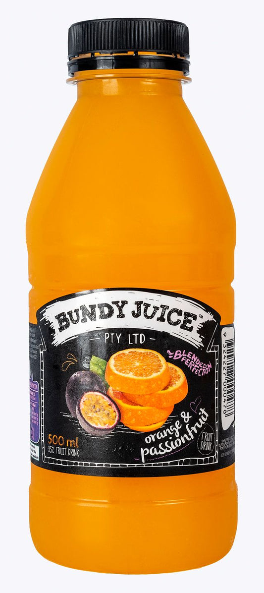 Orange Passionfruit 500ml - Chilled