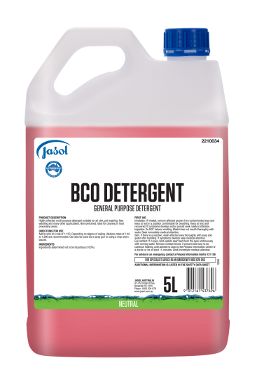 BC0 - 5Lt - Non Perfumed Dishwash Detergent
