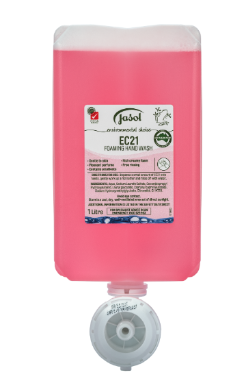 EC21 Foaming Hand Wash Perfumed Soap 1Lt Pod Suit Brightwell Dispenser