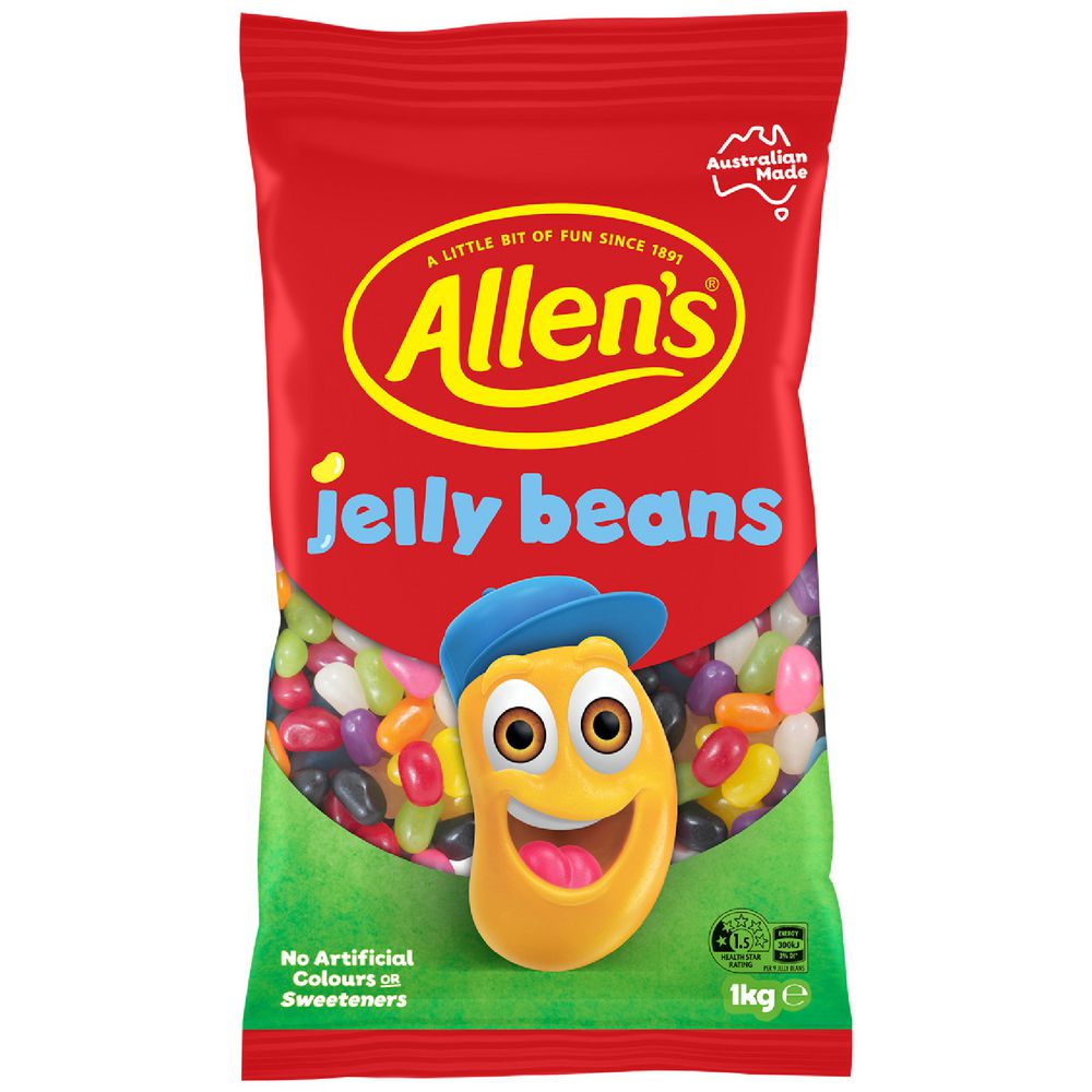 Jelly Beans 1kg Bulk Bag