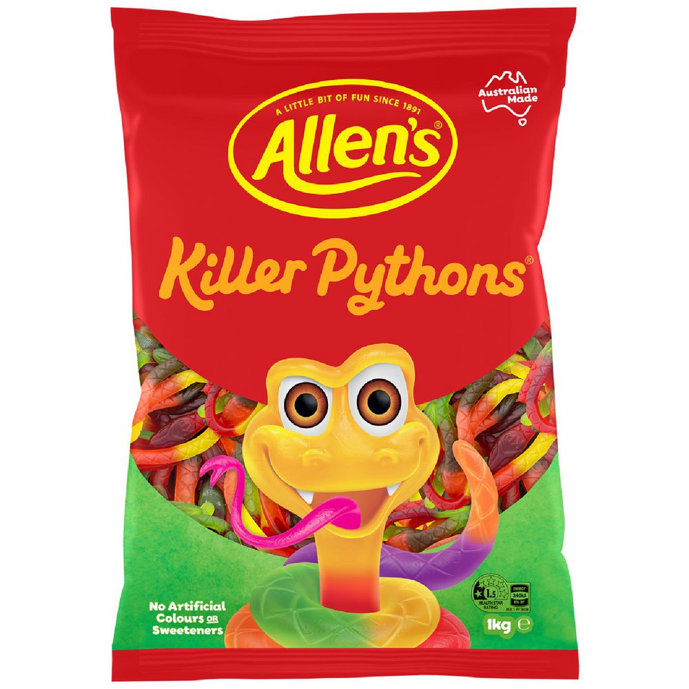 Killer Pythons 1kg