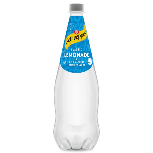 Lemonade 12 x 1.1Lt PET Bottle Unit Price includes Cont Levy (SCHWEPPES)