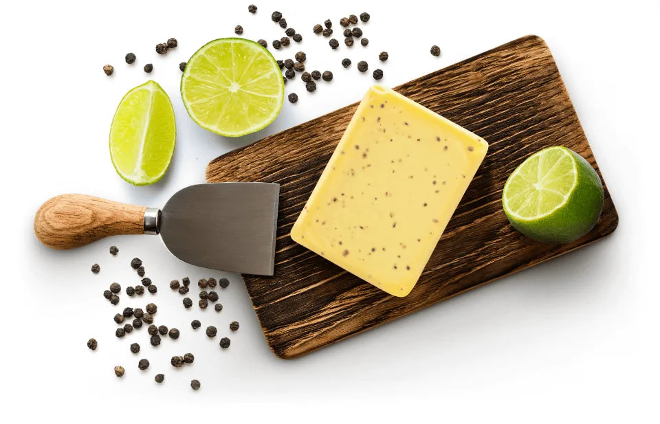 Lime & Cracked Pepper Club Cheddar Cheese 165g - ORDER IN LINE