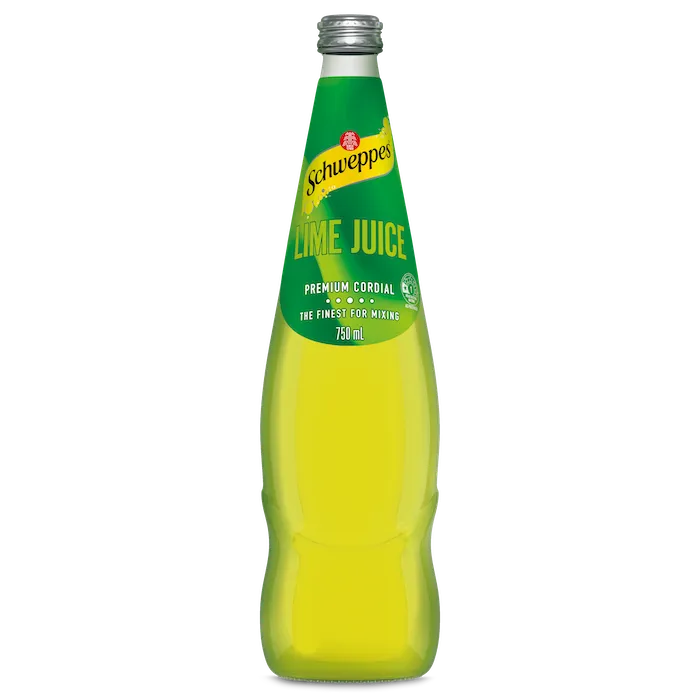 Lime Cordial 750ml Glass Bottle (SCHWEPPES)