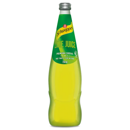 Lime Cordial 750ml Glass Bottle (SCHWEPPES)