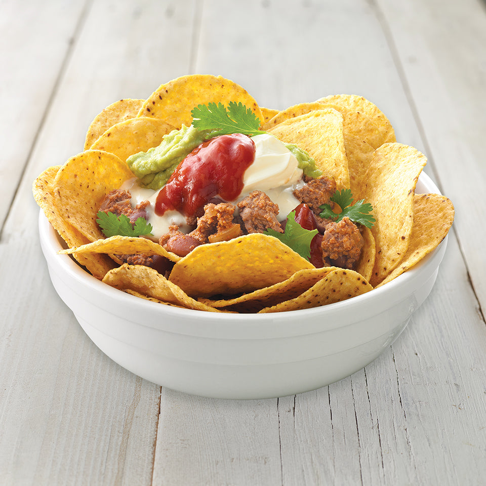 Corn Chips Round 500g - Gluten free (GF) Vegetarian (V) (MISSION)