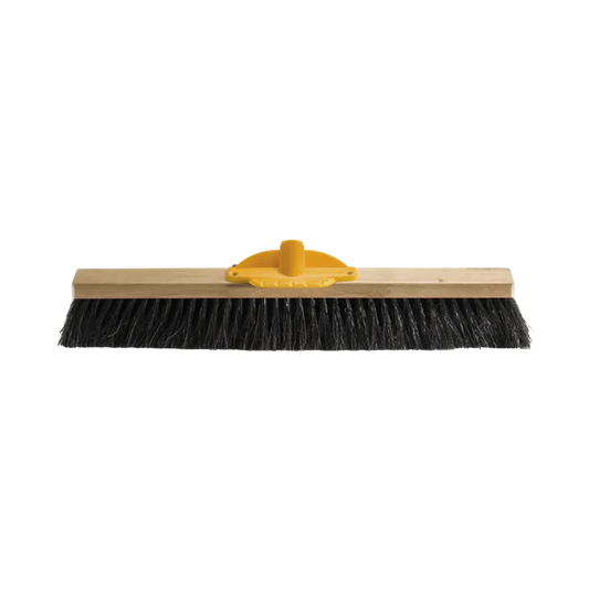 Broom Sweep-Eze 600mm Timber w Handle & Bracket