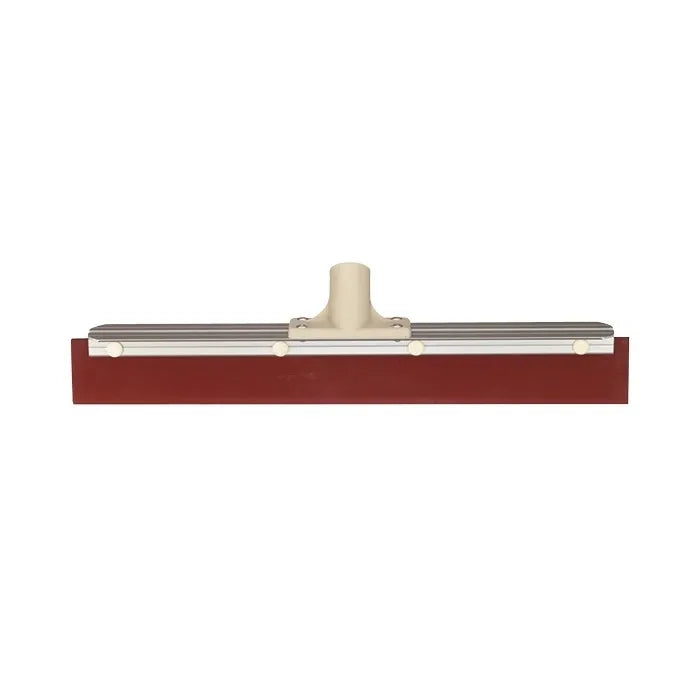 Floor Squeegee Aluminium 450mm with Handle Red Rubber