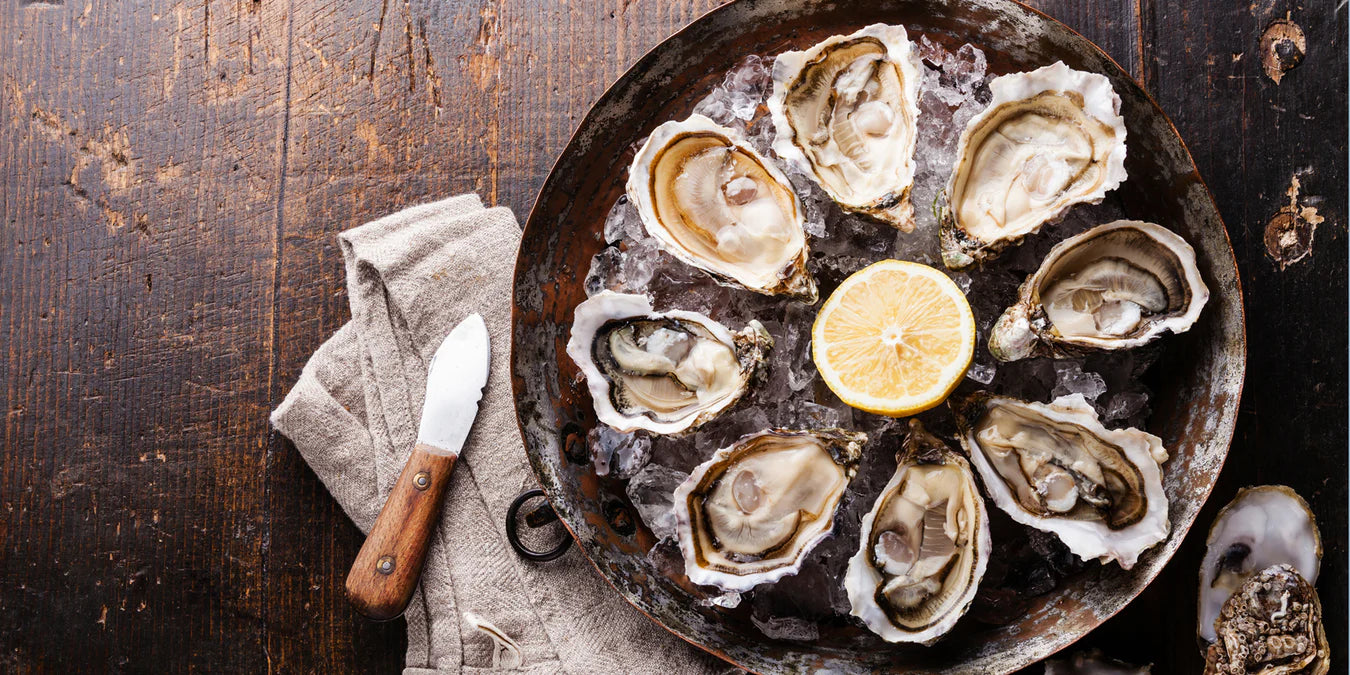 Oysters 1/2 Shell Bistro 12.5 Doz - Size 50-60mm Origin - New Zealand