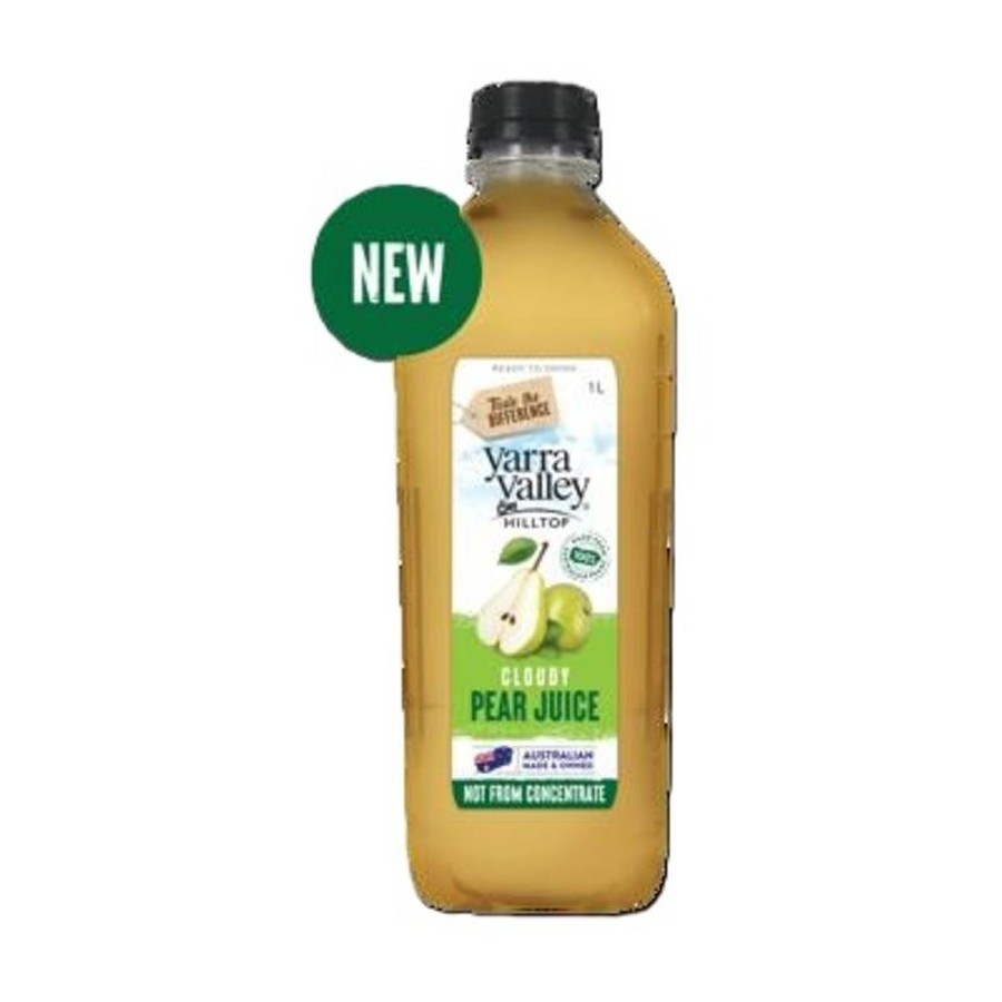 Cloudy Pear Juice 1Lt PET - Gluten Free (GF) Vegetarian (V) (YARRA VALLEY)