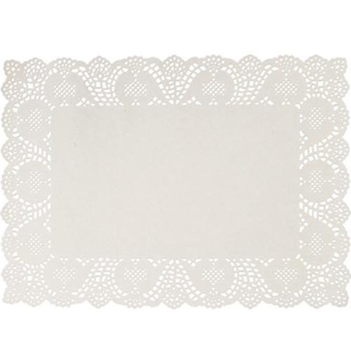 Doyley Rectangular White 250s - 250 x 370mm